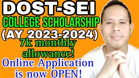 sei dost|How to apply to the DOST.